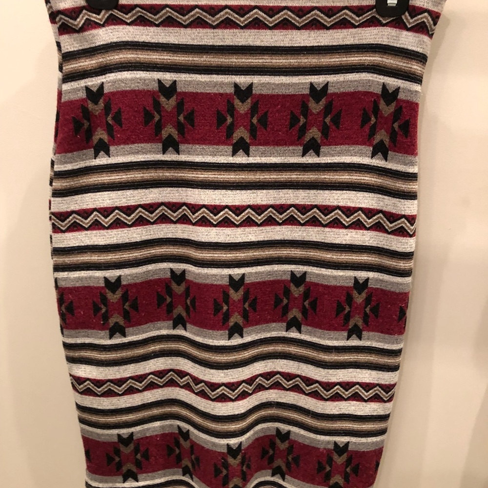 Unique print skirt